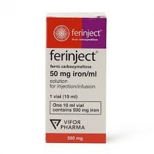 50mg Ferinject iron/ml